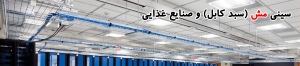 سبد کابل استیل، راه حلی حرفه ای برای کابل کشی در کارخانجات و ماشین آلات صنایع غذایی